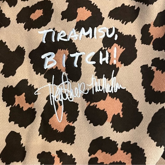 Mr. Eatwell (Miss. Eatwell) Heather McMahan Leopard Sweatsuit Set - Picture 2 of 6